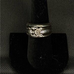 Chrome Hearts Dagger Wrap Around Engraved Ring